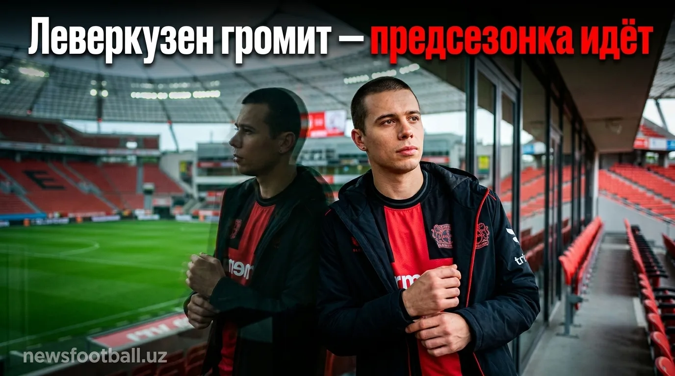 Байер Леверкузен разгромил Рот-Вайсс Эссен 3:0 в товарищеском матче предсезонки