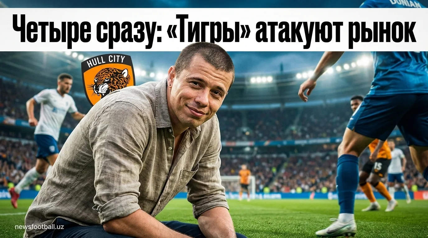 Халл Сити подписал четырёх игроков: Батланд, Замбрано, Таргетт и Морита официально в клубе