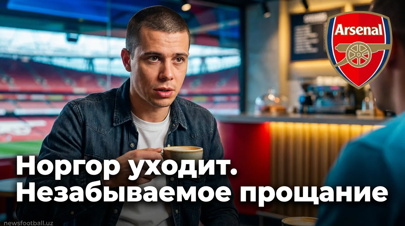 Кристиан Норгор попрощался с Арсеналом после перехода в Эвертон