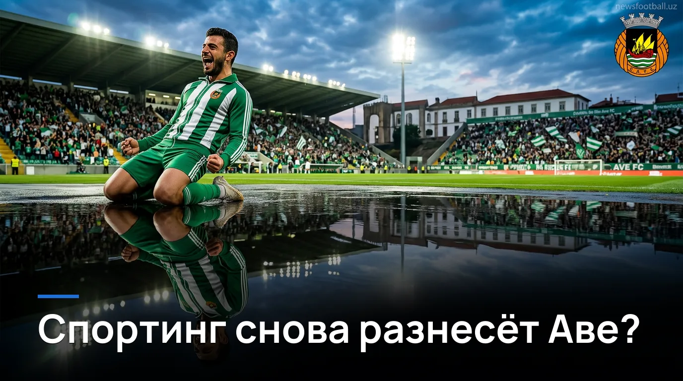 Рио Аве против Спортинга: «Зелёные» не дадут осечки в Вила-ду-Конди — прогноз на 4-й тур Примейра Лиги