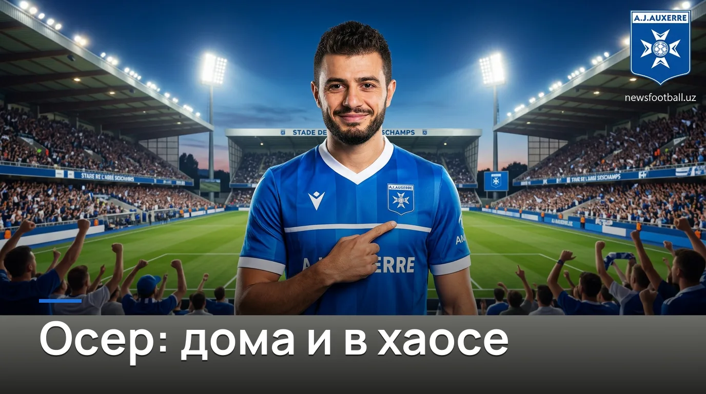 Осер против Анже: хозяева с кадровым хаосом, но фавориты — прогноз на 29 августа