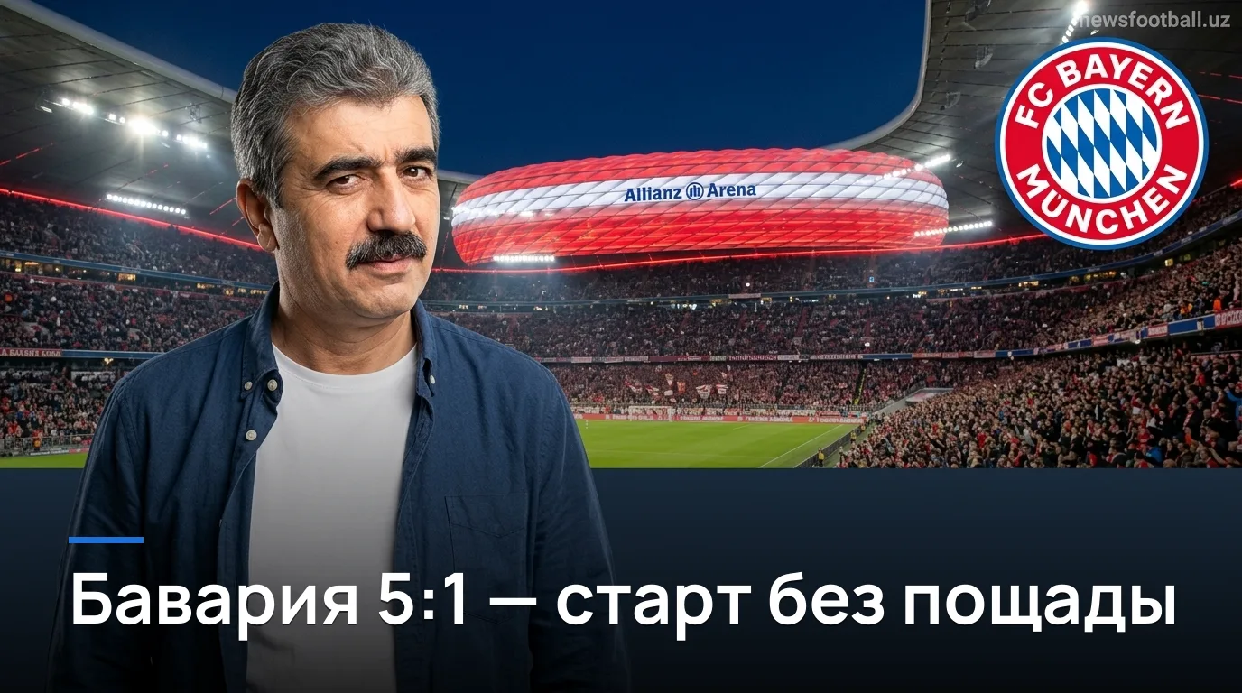 Бавария уничтожает Штутгарт 5:1 в старте Бундеслиги — разбор матча